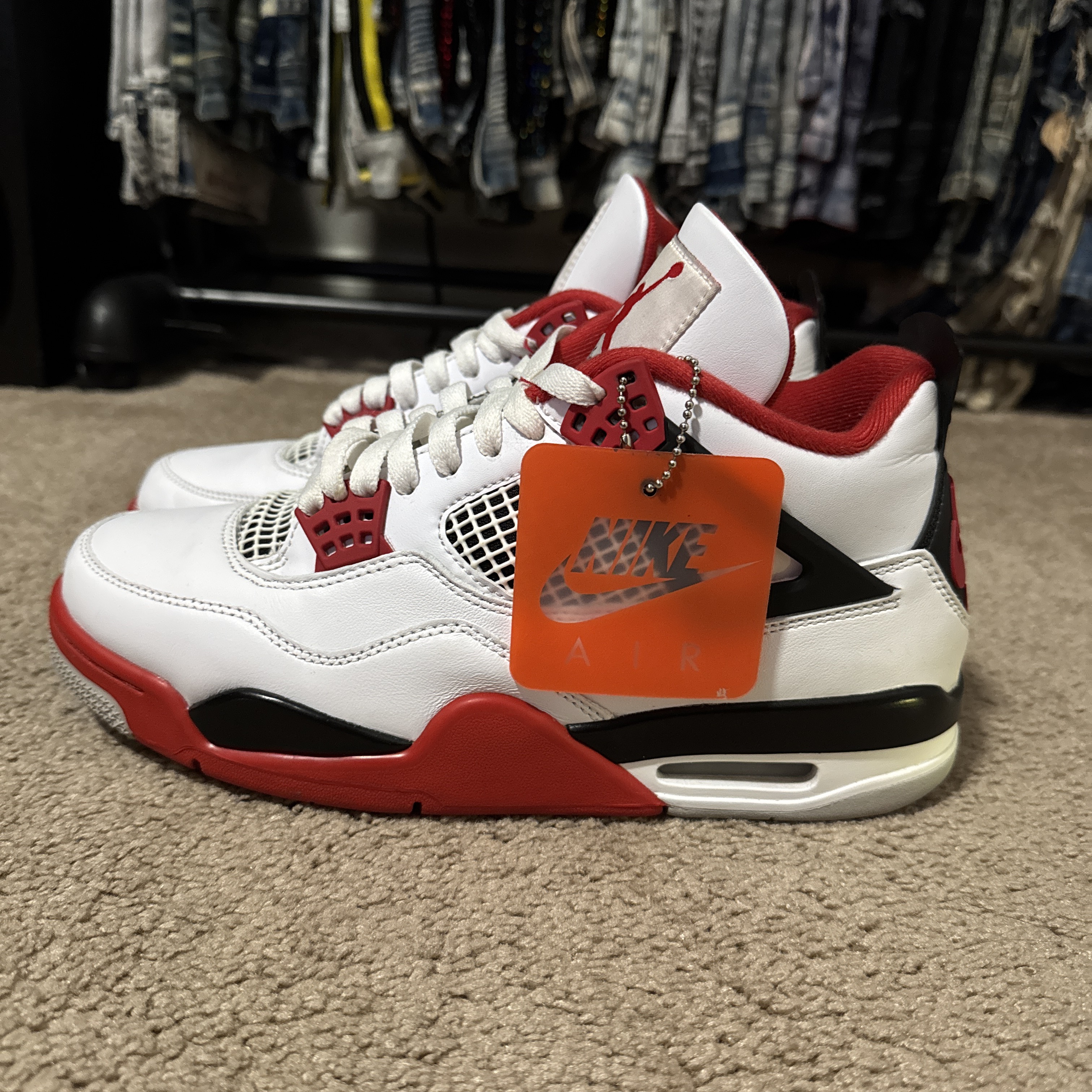 fire red 4s fake