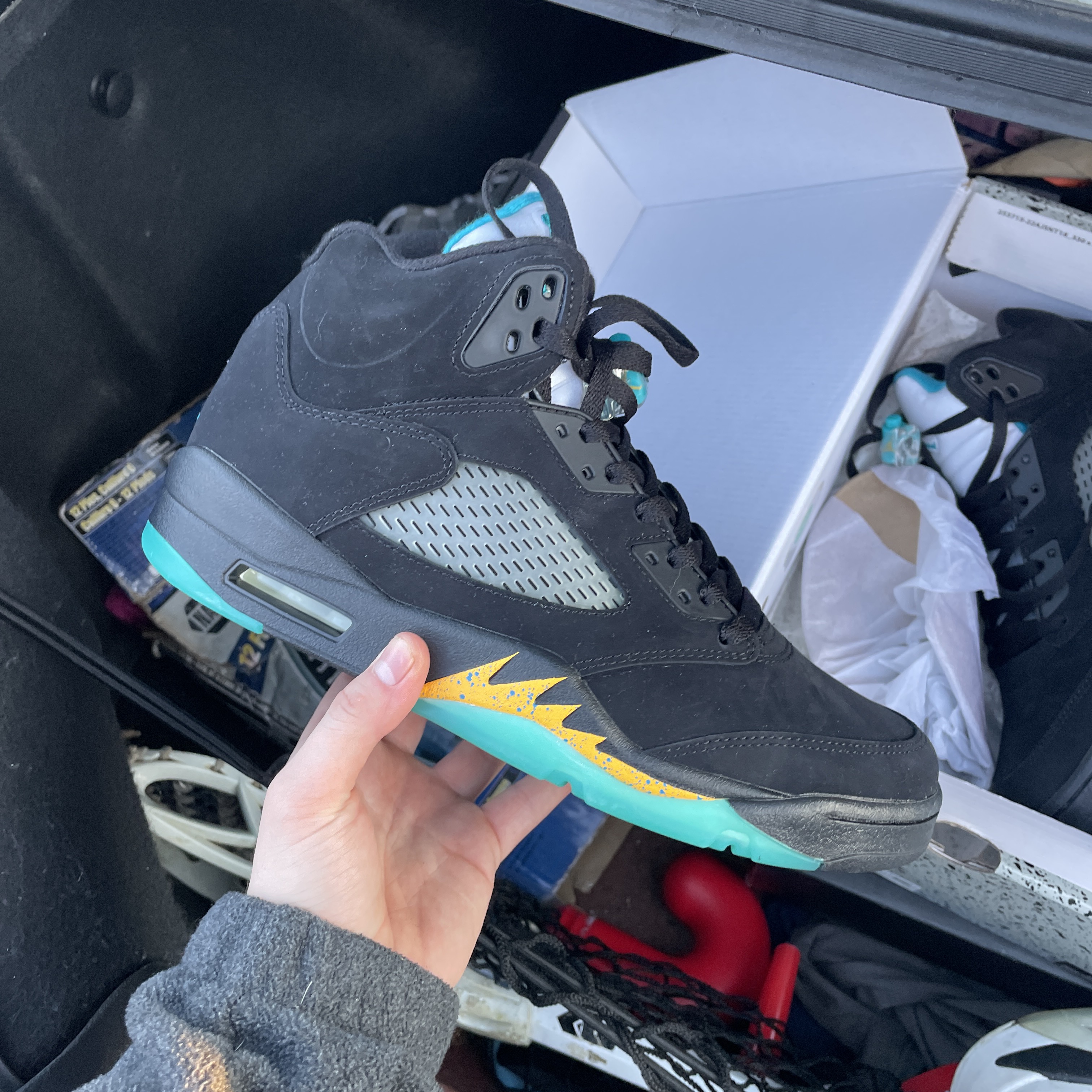 fake jordan 5 vs real